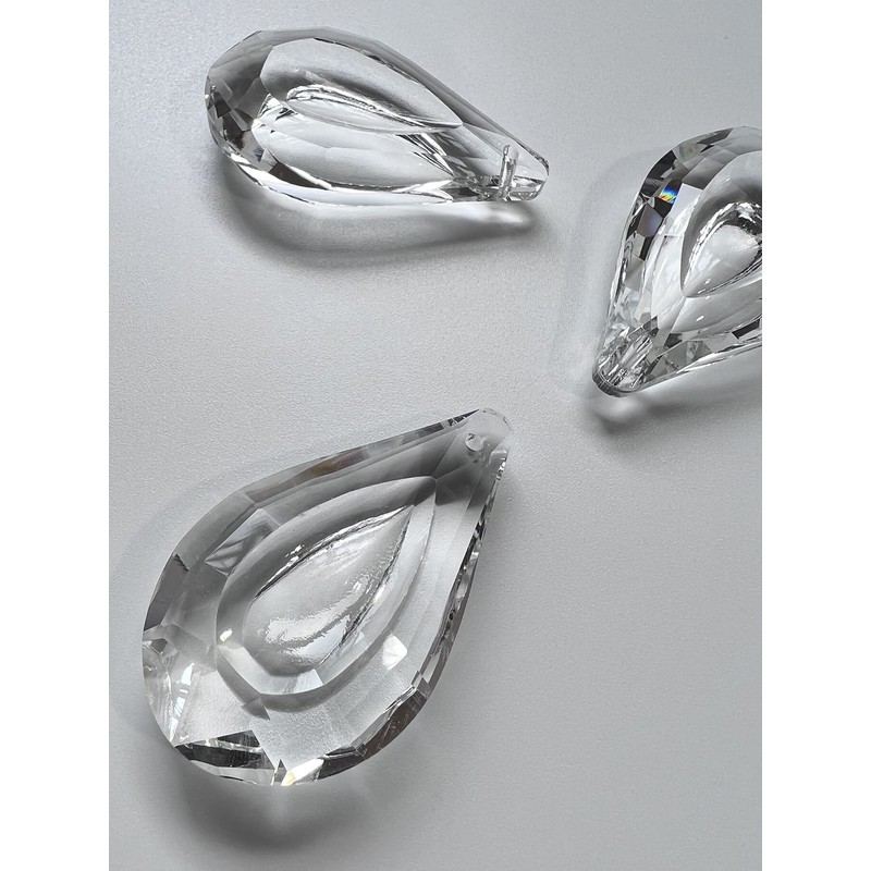sky voyage Suncatcher Dragon Eyes 38mm Transparent Chandelier Prism Set