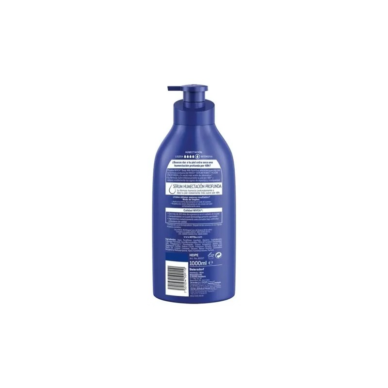 Nivea Crema Corporal Milk Nutritiva Piel Extra Seca 1l