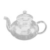 680ml Glass Teapot with Filter Heat Resistance Transparent Tea Kettle