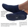 unenow Unisex Non Slip Socks with Grips Cushion for Yoga