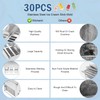 LIAPDG 30 Pcs Stainless Steel Ice Cream Stick Mold, Homemade