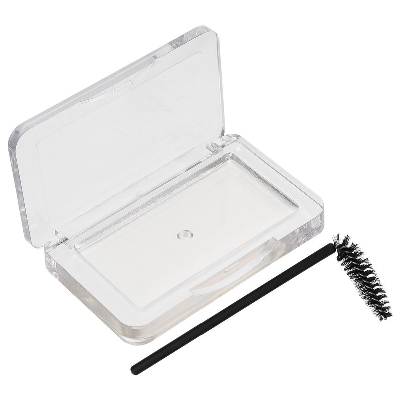 UKCOCO Cepillo y Jabón para Cejas Gel Fijador Transparente en