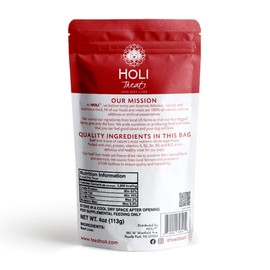 HOLI Beef Liver Single Ingredient Dog Treats - Made in USA Only –  Human-Grade Freeze Dried Pet Treats – Grain Free,Gluten Free, Soy Free – 100% All Natural