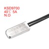 sourcing map KSD9700 Thermostat, 40C Normally Open Temperature Switch Thermal
