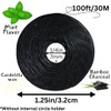 BOONBOO Dental Floss Refill Rolls, Charcoal Woven Thread, 2 Pack,