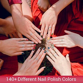 Karma Organic Esmalte de uñas natural no tóxico, vegano y sin crueldad para arte de uñas, secado rápido, esmalte de uñas de larga duración (Burdeos)  