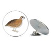 NYC Jewelers Quail Metal 0.75" Lapel Hat Pin Tie Tack