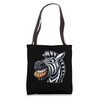 Cute Cartoon Zebra Cookie Sweet Teeth Tote Bag