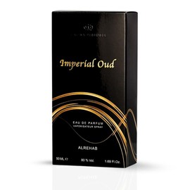 Al-Rehab Imperial Oud Eau de Parfum for Men 50ML (1.7 OZ) – Arabian Perfumes for Men With Sweet, Woody Scent Long Lasting Perfume For Everyday Elegance - Men's Perfume That Exudes Luxury