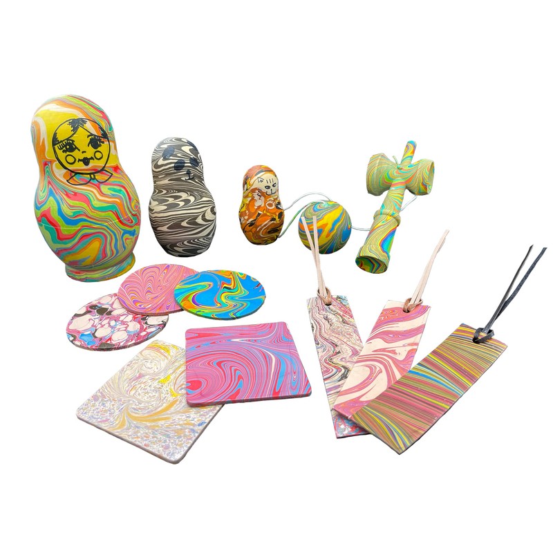 Knicker Marbling Deco Compact Set (B) N MD-CBN