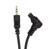 vhbw Shutter Release Connection Cable N3 for Camera DSLR Canon