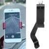 Universal Aluminium Alloy Rearview Mirror Mobile Phone Support Charging Bracket