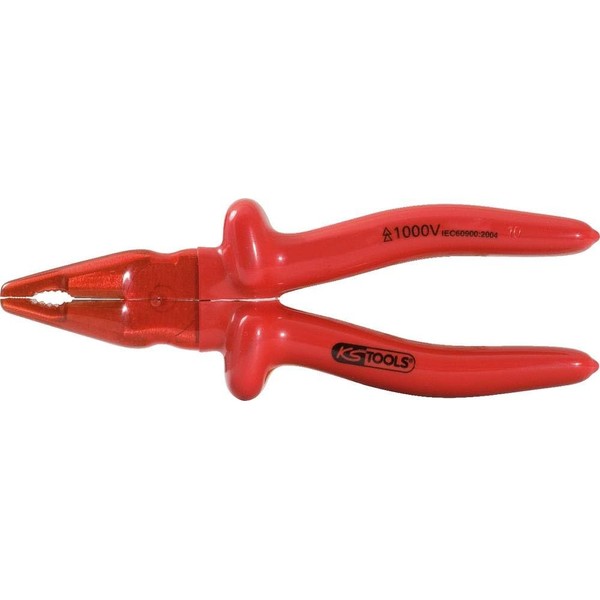 KS TOOLS 1000 V Combination Pliers, 205 mm