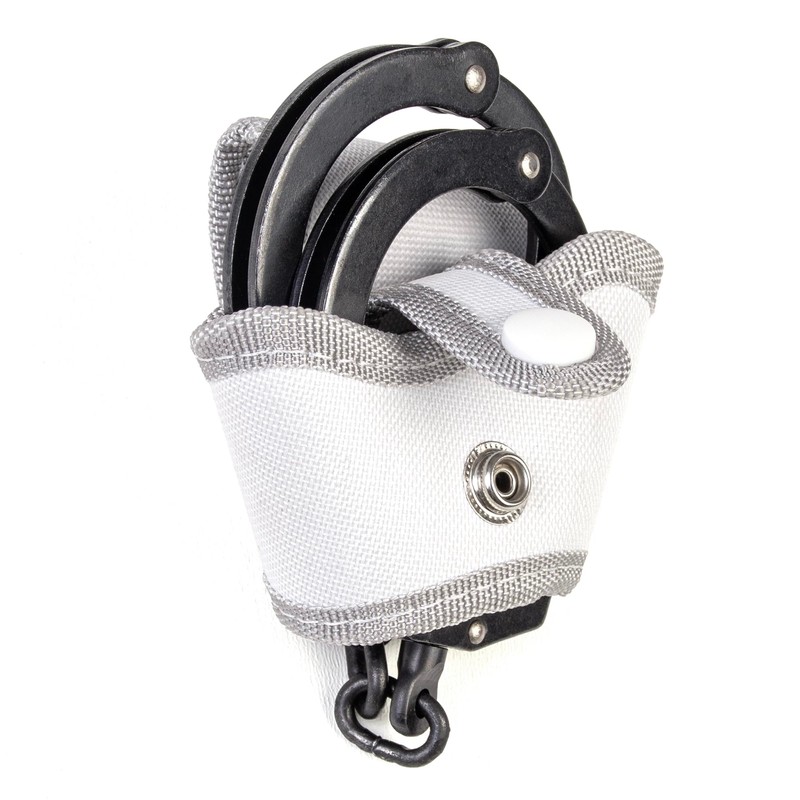 Vulcanforce Open-Top Handcuff Case Pouch - Quick Release Design, Durable