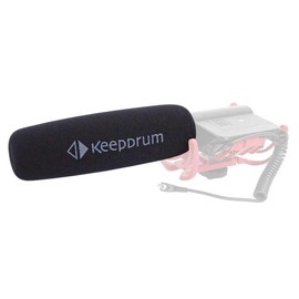keepdrum WSVM Wind and Pop Screen for Directional and Video Microphones