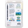 Tombow 56169 Dual Brush Pen Art Markers, Landscape, 10-Pack. Blendable,