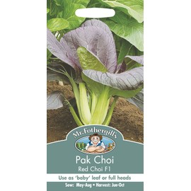 Mr Fothergill's 17135 Vegetable Seeds, PAK Red Choi F1