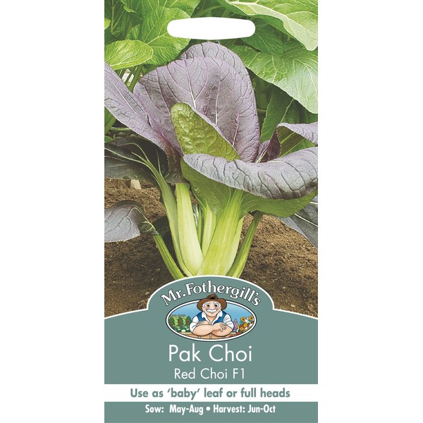 Mr Fothergill's 17135 Vegetable Seeds, PAK Red Choi F1