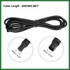 Motoforti 6 Pin 6.56ft 200cm Backup Camera Extension Cable Dash