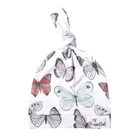 Perla de cobre, gorro para bebé con nudo elástico, suave, gráficos, Dot, 5-18 Months