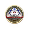 Armor Coin & Emblem - Medical Nurse Appreciation Challenge Coin