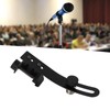 Drum Microphone Clip Stainless Steel Adjustable Shockproof Securing Clamp Rim