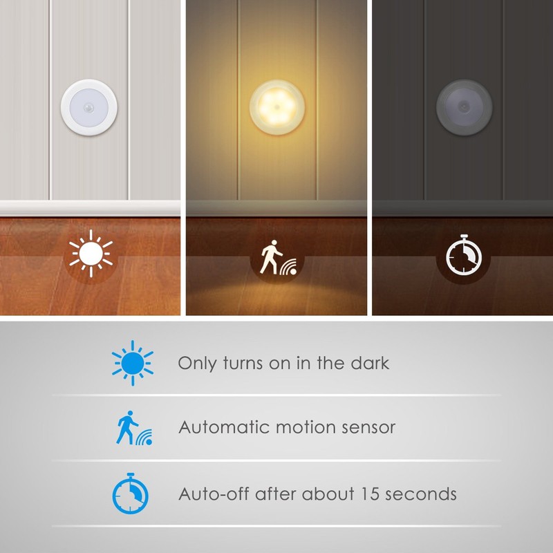 AMIR Night light with motion sensor, LED motion sensor light