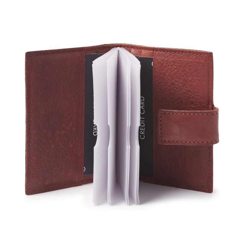 dR Amsterdam Credit Card Pencil Case - Tampa, brown, S,
