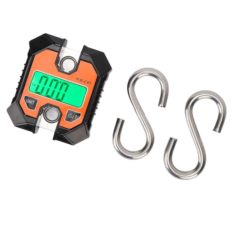 Digital Fishing Scale Multifunction 0.2kg to 100kg Portable Electronic Hook