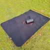 Zabiltro Large Outdoor Waterproof Blanket-Quilted Extra Thick Fleece Windproof Warm