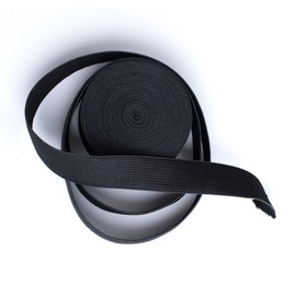 Elastic Band 5 Metres 30 mm Wide Black or White