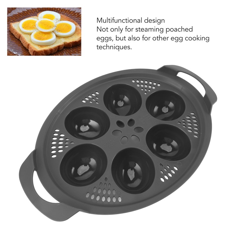 Egg Steam Basket PP Multifunctional Egg Steam Boiler Rack Accessory