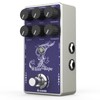 Donner White Tape Stereo Delay Pedal, Analog Delay with Echo