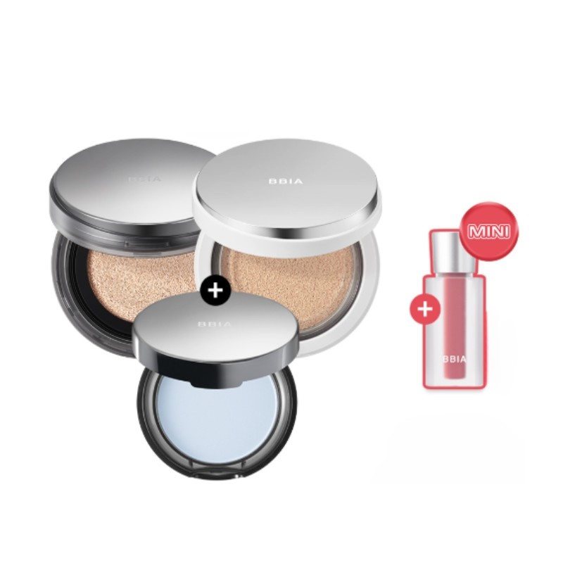 BBIA Eau Matte/Glow Cushion & Eau Powder Pact with Mini