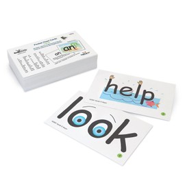 SnapWords List A Pocket Chart Cards
