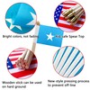 TSMD Somalia Stick Flag Somali Small Mini Hand Held Flags,5x8