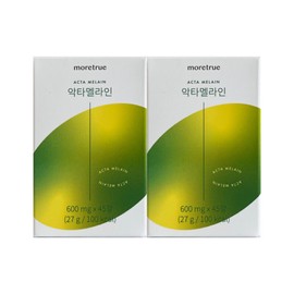 Moore True 모어트루 악타멜라인 악타진 브로멜라인 600mg 45정 2개 / 써클 Moertree Actamelain Actazin Bromelain 600mg 45 Tablets 2 Pack / Circle