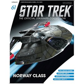 Eaglemoss Star Trek Starships Collection #61 Norway Class (USS Budapest)