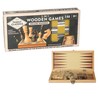 3 in 1 Wooden Games - Chess - Checkers -