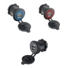 12v 2.1a Para Cargador Iluminado Usb Doble Salida Coche Moto