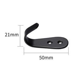 Wall Mounted Coat Hooks Coat Hooks Coat Hangers Coat Hooks Rustic Hooks for Bathroom Kitchen Garage Single Coat Hanger 50mm x 21mm