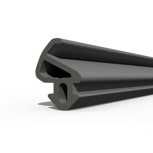 DQ-PP Rubber Window Seal, Black, for PVC Windows, Plastic Window
