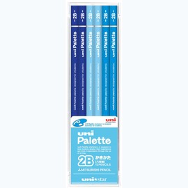MITSUBISHI PENCIL UNISTAR UNIPALETTE 2B PASTEL BLUE 1 DOZEN US1044