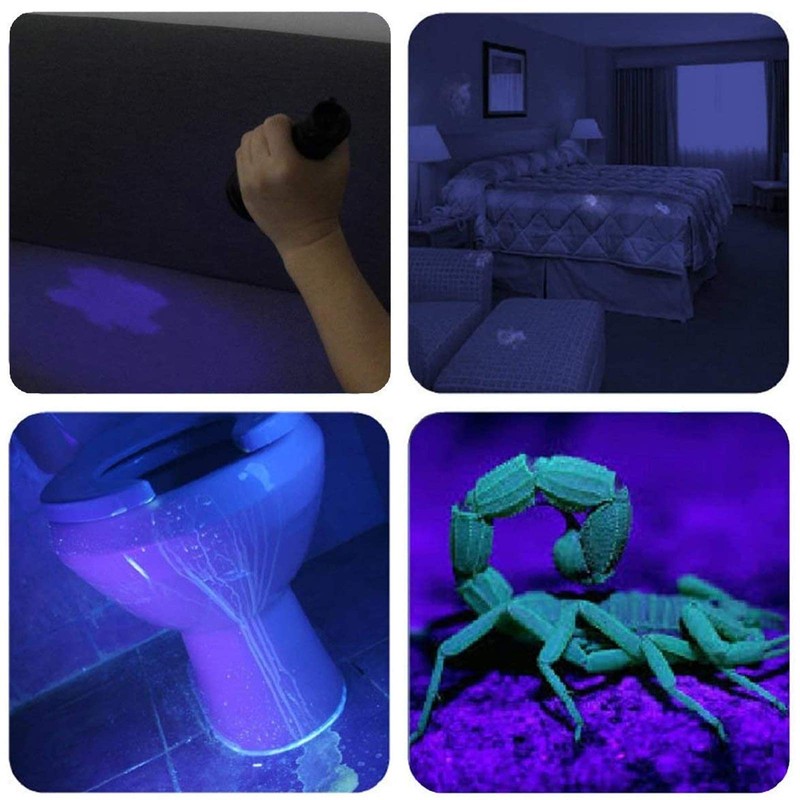 Vansky 12 LED Ultraviolet Black Light UV Light UV Light