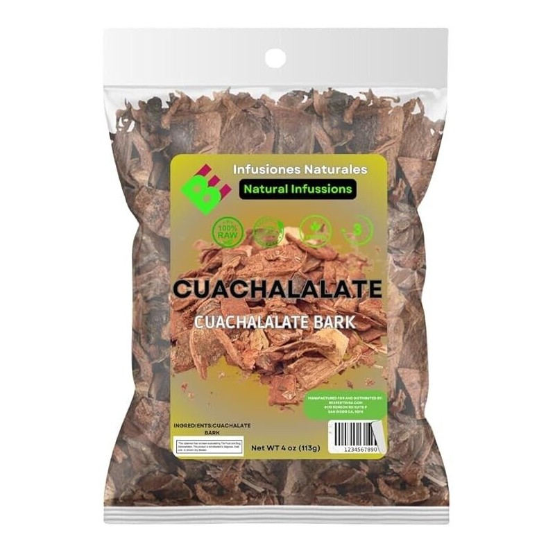 B-Experts Cuachalalate Herbal Tea 4 oz-113g. Mexican Cuachalala, Cuachalalate Herbal