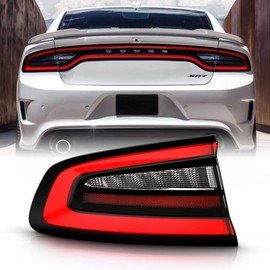 KEEKPO - For 2015-2022 Dodge Charger Factory Style Tail Light Brake Lamp Outer Body Mounted Replacement Driver Side