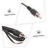 Gatuida 6pcs Male to Bare Wire Audio Video Cable Audio