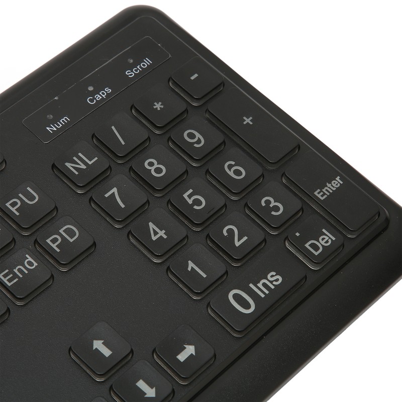 Large Print Keyboard Large Bold Letters 104 Keys Standard Full