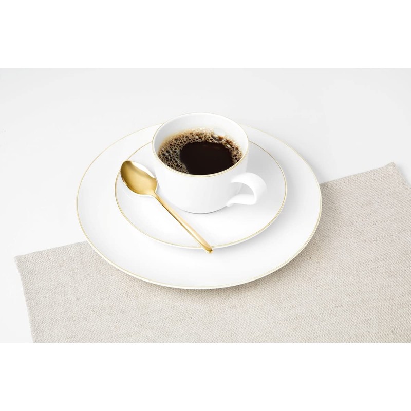 Seltmann Weiden 001.765027 Liberty Gold Rim Latte Coffee Cup 0.38