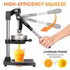 NCUE Cast Iron Juicer, Manual Juicer Hand Press for Citrus